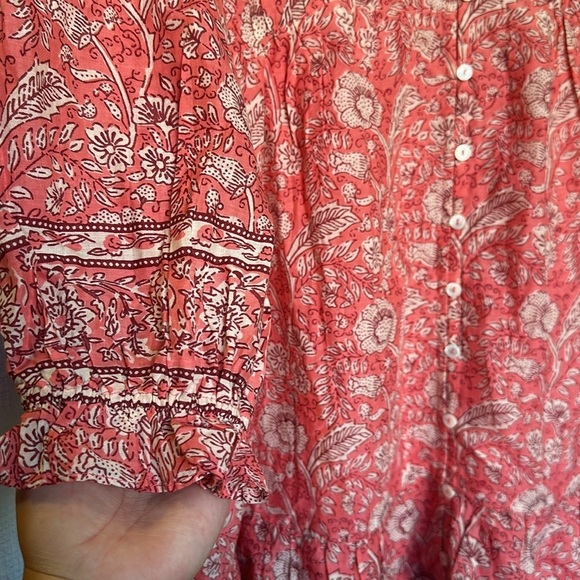 Velvet by Graham & Spencer Cotton Mary Floral Dress - Picture 8 of 11